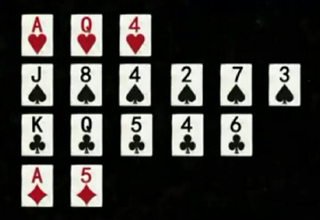 猜扑克牌花色和数字的游戏